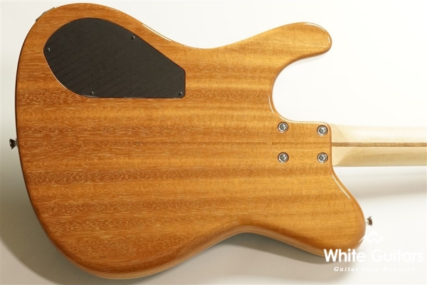 Border Custom 666 Quilted Maple Top Mahogany Back - Borabora Blue